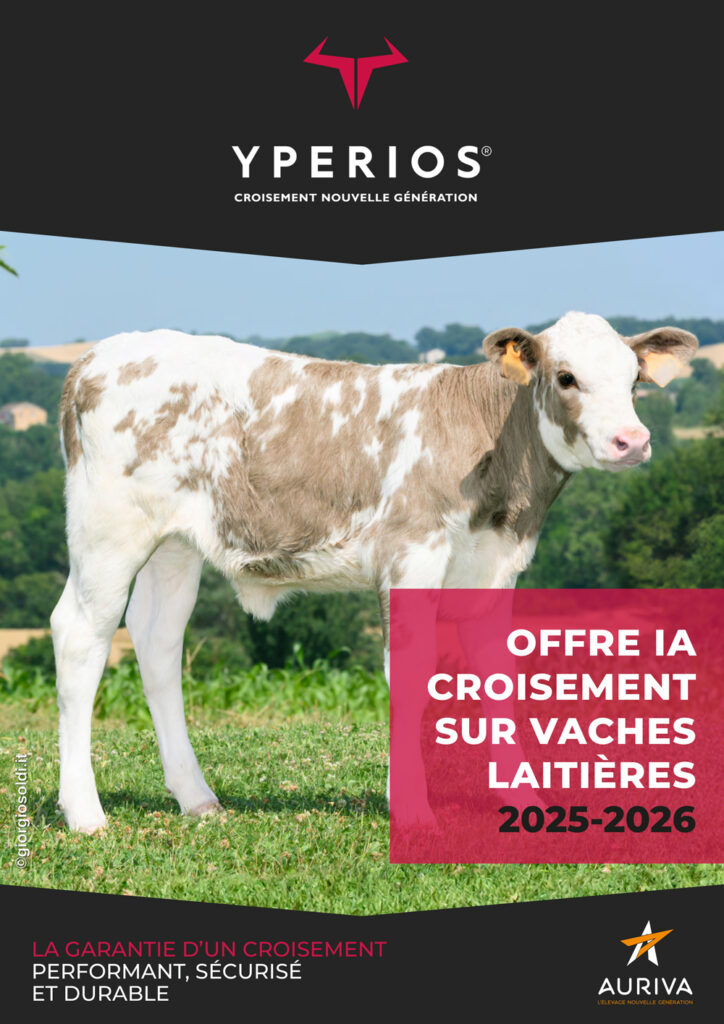 Couverture catalogue YPERIOS pour eleveurs Laitiers