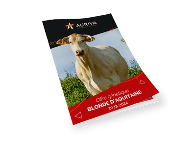 couverture catalogue blond d'aquitaine 2023-2024